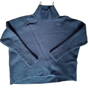 Christian Siriano NY Mock Neck Bouclé Sweater - Size M